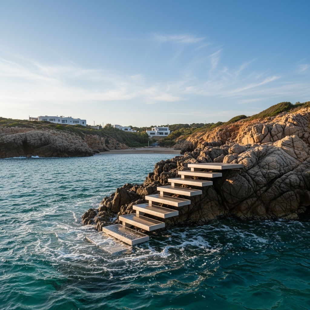 Dettaglio tecnico della struttura ECOSTEP senza fondazioni permanenti